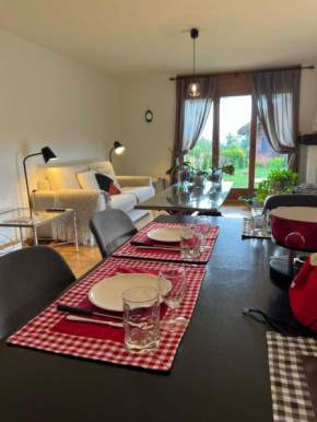 Apartment with a garden, close to golf